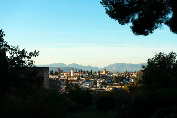 Granada Spanya Kasım 2022 Spanya Nın Granada Kentinde Tarihi Arap — Stok fotoğraf