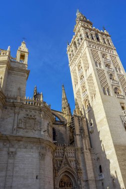SEVILLA, SPAIN - DECEMBER 31, 2022: Seville Cathedral of Saint Mary in Sevilla, Spain on December 31, 2022