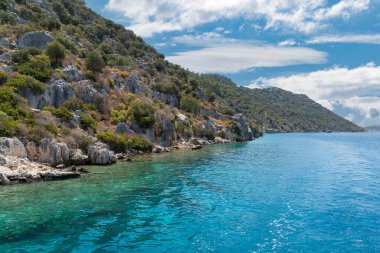 Kekova Adası ve Batık Şehir, Demre, Türkiye