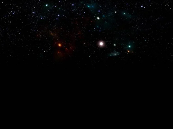 Gaură Neagră Tapet Science Fiction Frumuseţea Spaţiului Adânc Grafică Colorată — Fotografie, imagine de stoc