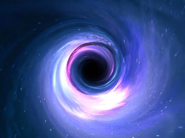 Buraco Negro Papel Parede Ficção Científica Beleza Espaço Profundo Gráficos — Fotografia de Stock