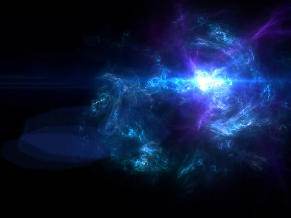 Czarna Dziura Tapeta Science Fiction Piękno Kosmosu Kolorowa Grafika Tła — Zdjęcie stockowe