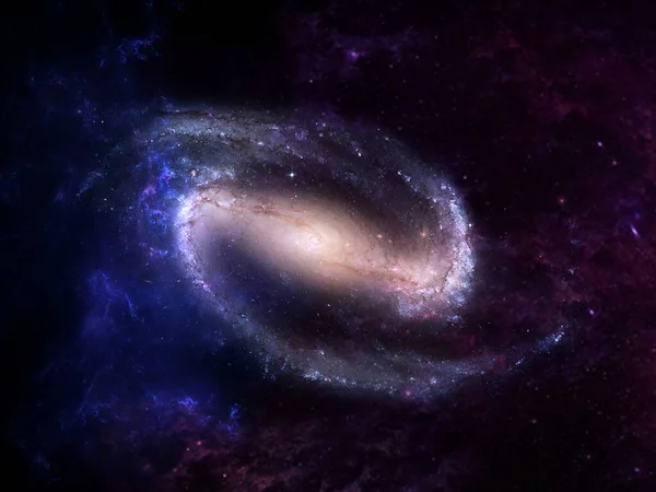 Planete Galaxie Tapet Science Fiction Astronomia Este Studiul Științific Stelelor Imagine de stoc