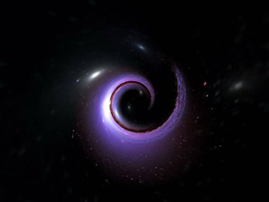Galaksi, mor ve siyah yıldızlardan oluşan bir halka ile geniş bir galaksi, vray, canlı rüya manzaraları, açık kırmızı ve açık renkli, dinamik denge, ışıltı, kıyamet manzarası, hassasiyetçi