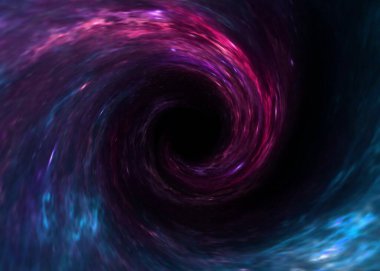 Bilim kurgu duvar kağıdı. Derin uzayın güzelliği. Arkaplan için renkli grafikler, su dalgaları, bulutlar, gece gökyüzü, evren, galaksi, gezegenler gibi