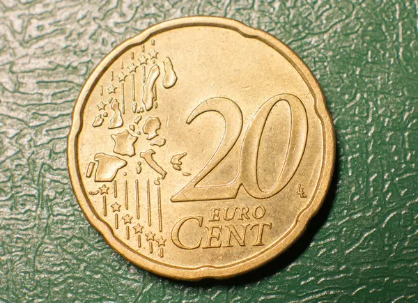 2002年芬兰 硬币正面20欧元 — 图库照片