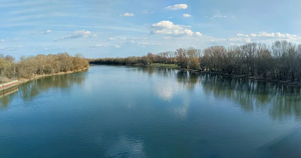 Grande Rivière Début Printemps — Photo