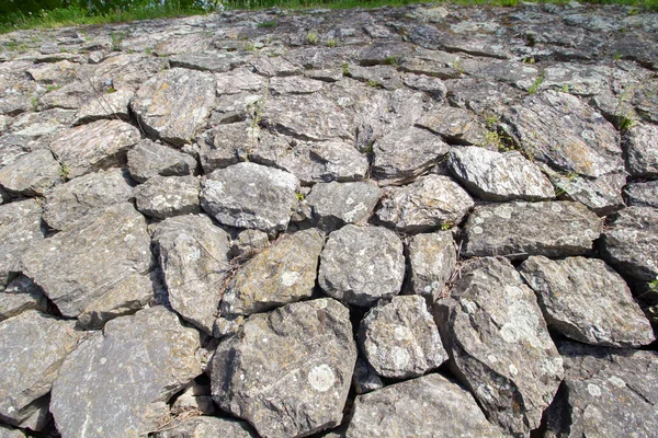 大きな玄武岩の石がたくさん — ストック写真