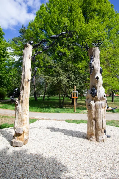 2023 Slowakei Nitra Parkdekoration Stadtpark — Stockfoto