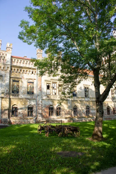 2023 Slovacchia Galanta Castello Neogotico Esterhazy Situato Nel Parco Cittadino — Foto Stock