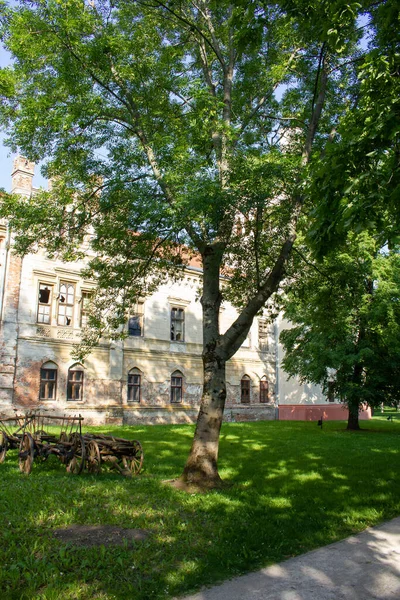 2023 Slovaquie Galanta Château Néo Gothique Esterhazy Situé Dans Parc — Photo