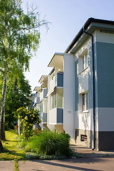 2023 Slowakei Galanta Wohngebäude Nach Renovierung Der Slowakei — Stockfoto