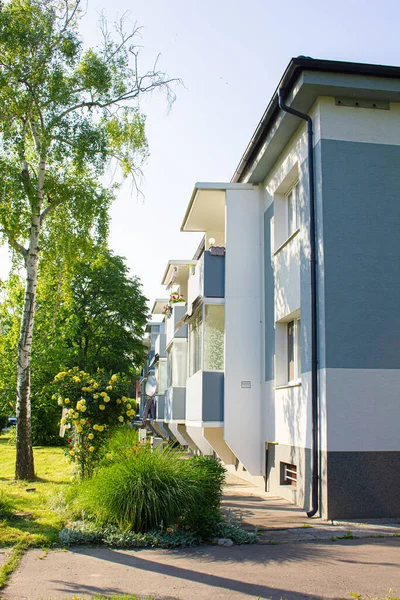 2023 Slovaquie Galanta Immeuble Résidentiel Après Rénovation Slovaquie — Photo