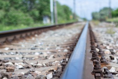 Yazın Slovakya 'da demiryolu