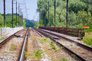 Yazın Slovakya 'da demiryolu