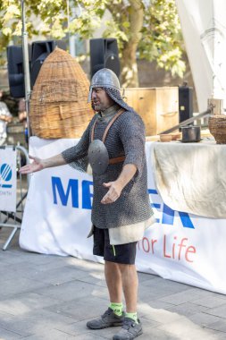 Şehirdeki tarihi olayların yeniden inşası