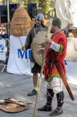 Şehirdeki tarihi olayların yeniden inşası
