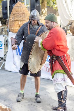 Şehirdeki tarihi olayların yeniden inşası