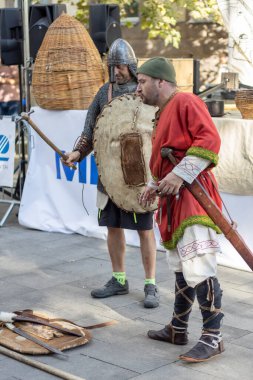 Şehirdeki tarihi olayların yeniden inşası