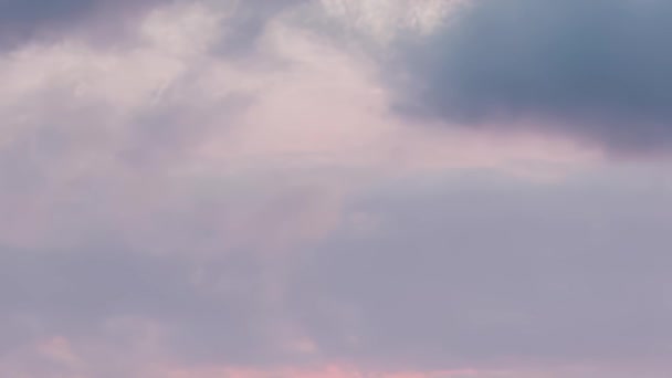 Хмари Рухаються Небі — стокове відео