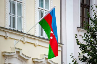 Avrupa 'da Azerbaycan bayrağı