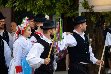 Slovakya 'da yazın halk düğünü