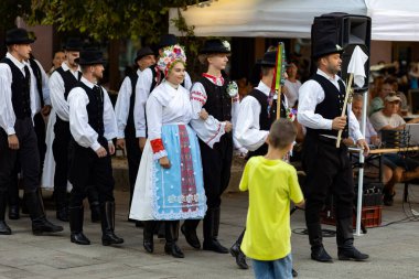 Slovakya 'da yazın halk düğünü
