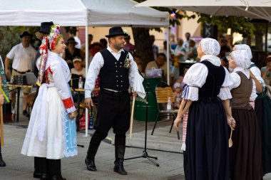 Slovakya 'da yazın halk düğünü