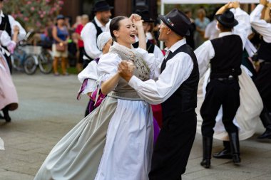 Slovakya 'da yazın halk düğünü