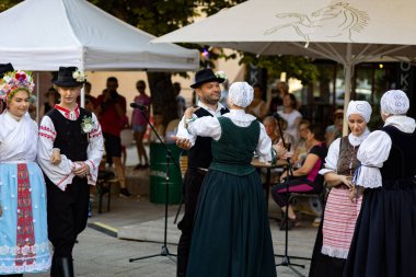 Slovakya 'da yazın halk düğünü