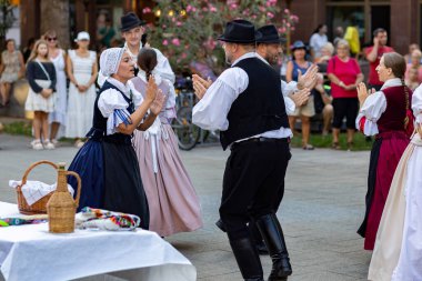 Slovakya 'da yazın halk düğünü
