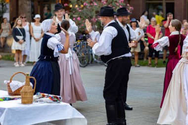 Slovakya 'da yazın halk düğünü