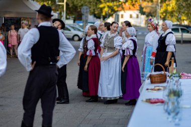 Slovakya 'da yazın halk düğünü