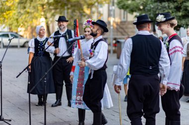 Slovakya 'da yazın halk düğünü