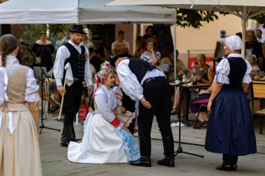 Slovakya 'da yazın halk düğünü