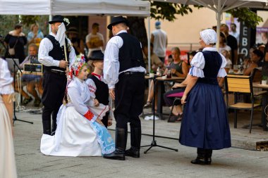 Slovakya 'da yazın halk düğünü