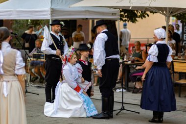 Slovakya 'da yazın halk düğünü