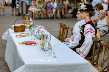 Slovakya 'da yazın halk düğünü