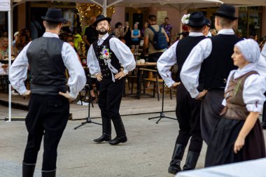 Slovakya 'da yazın halk düğünü