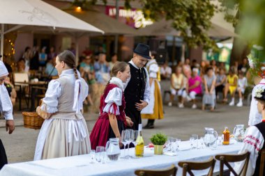 Slovakya 'da yazın halk düğünü