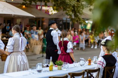 Slovakya 'da yazın halk düğünü