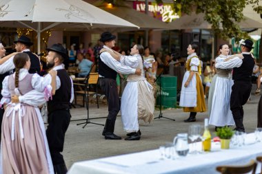 Slovakya 'da yazın halk düğünü