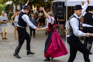 Slovakya 'da yazın halk düğünü