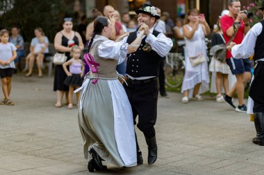 Slovakya 'da yazın halk düğünü