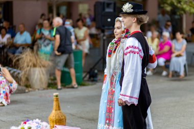 Slovakya 'da yazın halk düğünü
