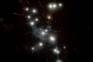 Slovakya 'da gece yılbaşı havai fişekleri