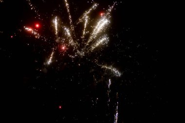 Slovakya 'da gece yılbaşı havai fişekleri