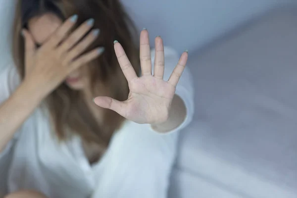 Kvinnors Bondage Stoppa Våld Mot Kvinnor Internationell Kvinnodag — Stockfoto