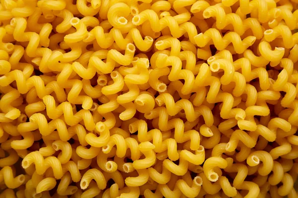 Hausgemachte Riccioli Pasta Aus Biologischem Anbau Getrocknet Von Oben Flache — Stockfoto