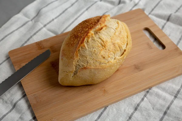 Homemade Organic Hearth Wheat Bread Ready Eat — 스톡 사진